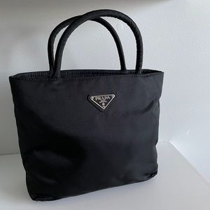 Black Prada nylon bag